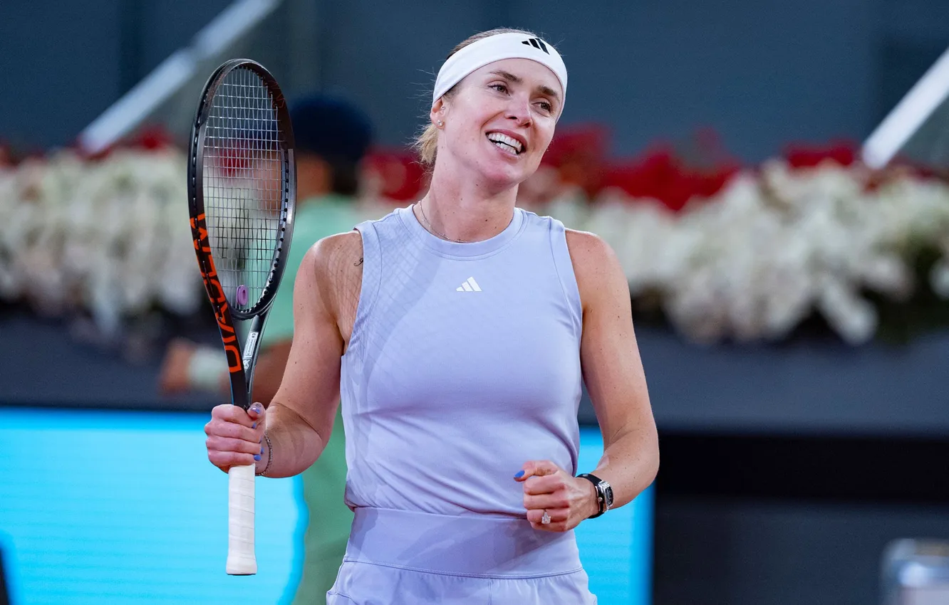 Фото обои Sport, Tennis, Elina, WTA, Ukrainian, Elina Svitolina, Svitolina, Monfils