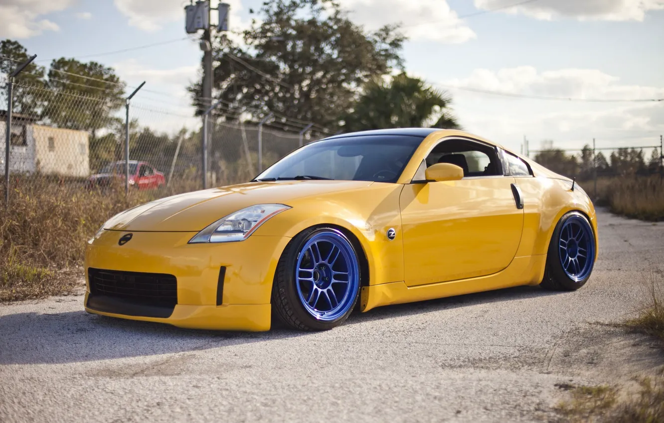 Фото обои авто, Nissan, 350z, ниссан