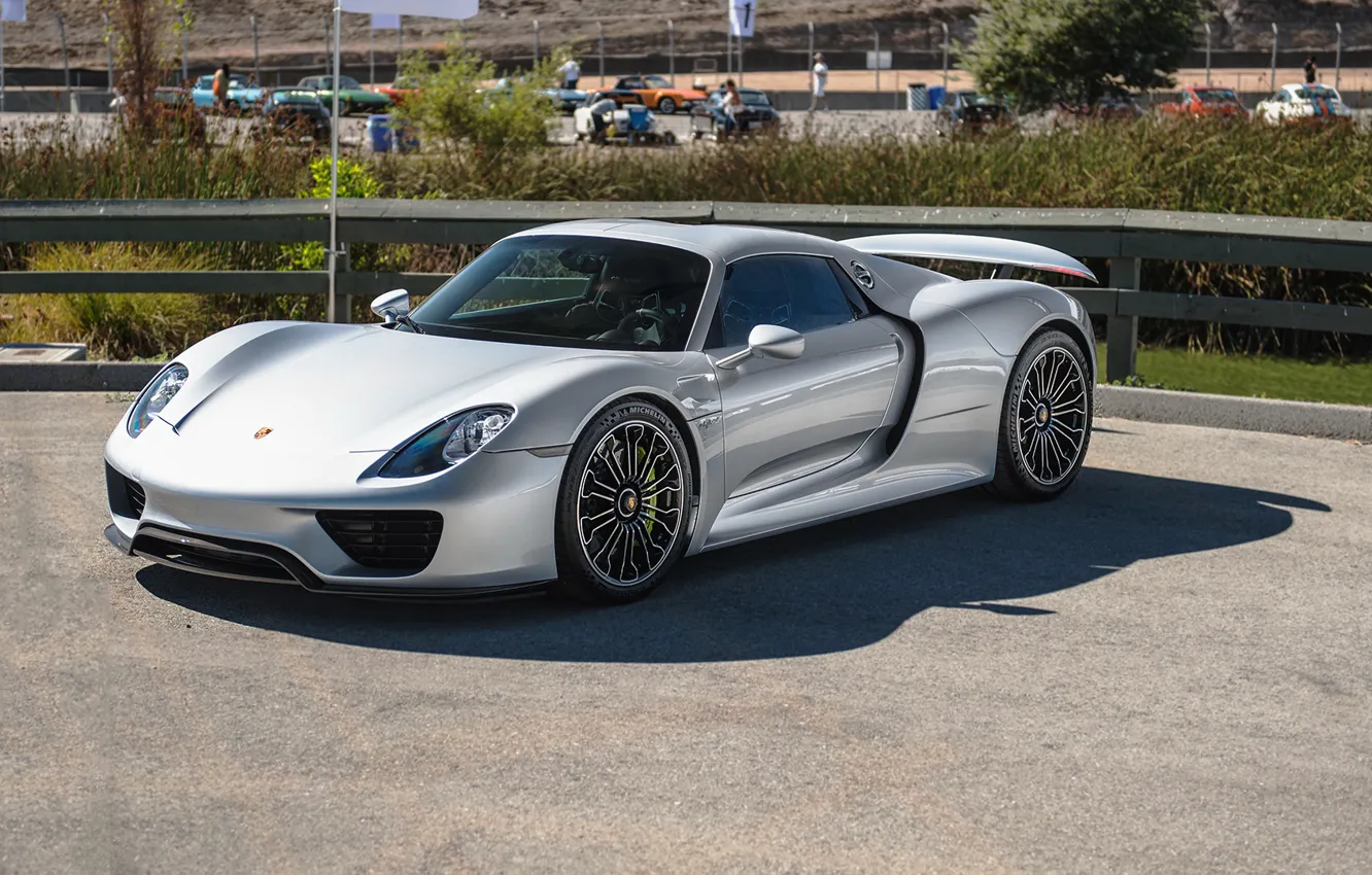 Фото обои car, porsche, 918, super, spyder