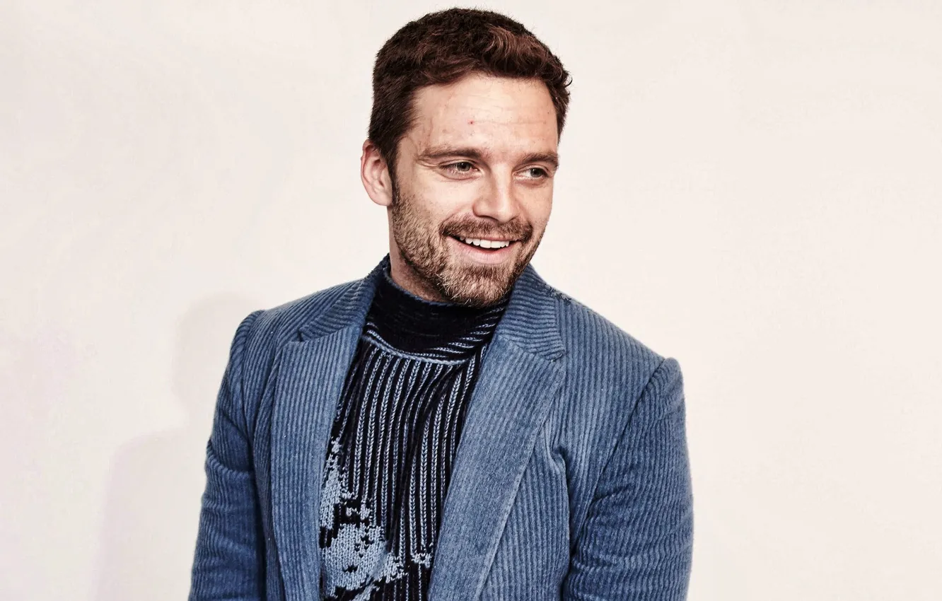 Фото обои улыбка, актер, Sebastian Stan, Себастьян Стэн