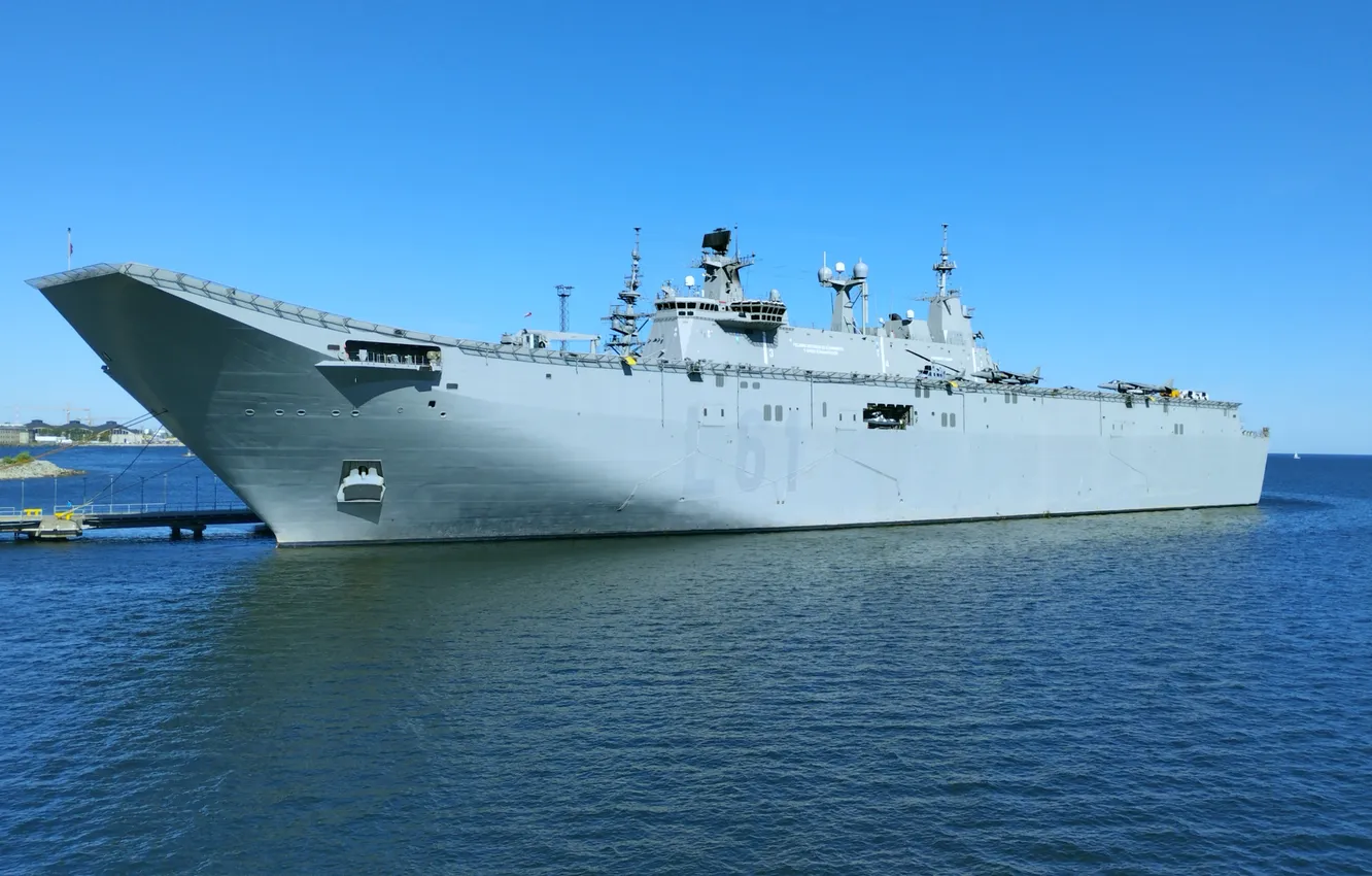 Фото обои УДК, ВМС Испании, Juan Carlos, L-61