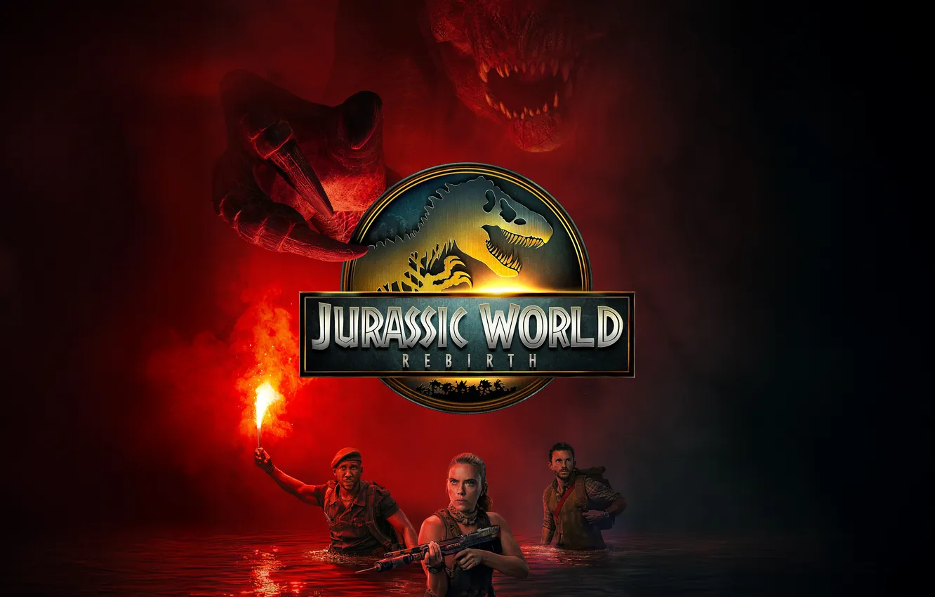 Фото обои Movies, 2025 Movies, Movie poster, Jurassic World Rebirth