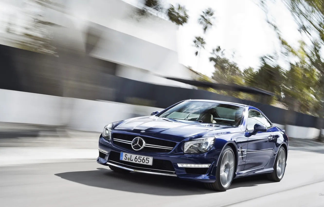 Фото обои wallpaper, Mercedes, cars, SL 65 AMG