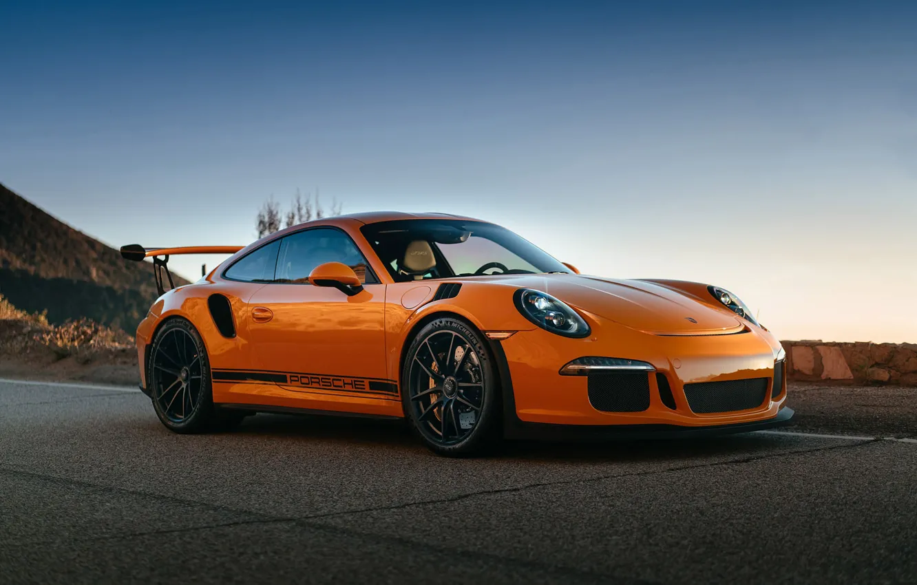 Фото обои 911, Porsche, GT3, with, HRE, P104, RS, in