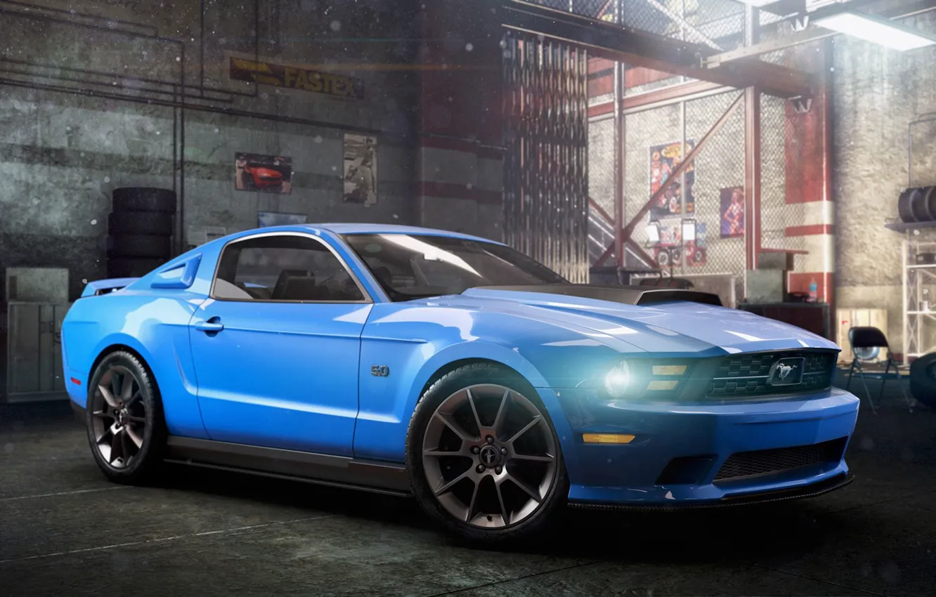 Фото обои Mustang, Ford, Ubisoft, The Crew