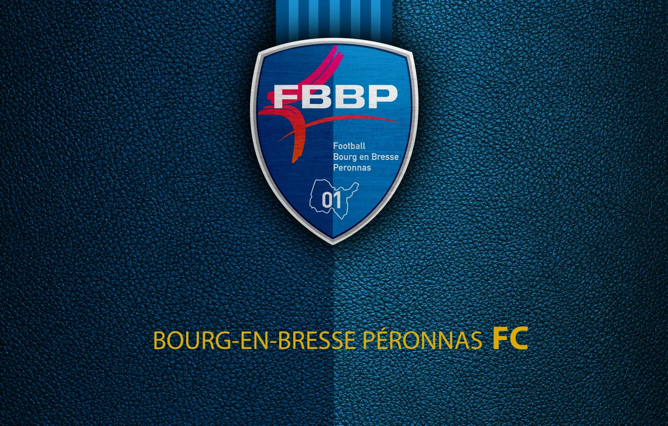 Фото обои wallpaper, sport, logo, football, Ligue 1, Bourg-En-Bresse Peronnas