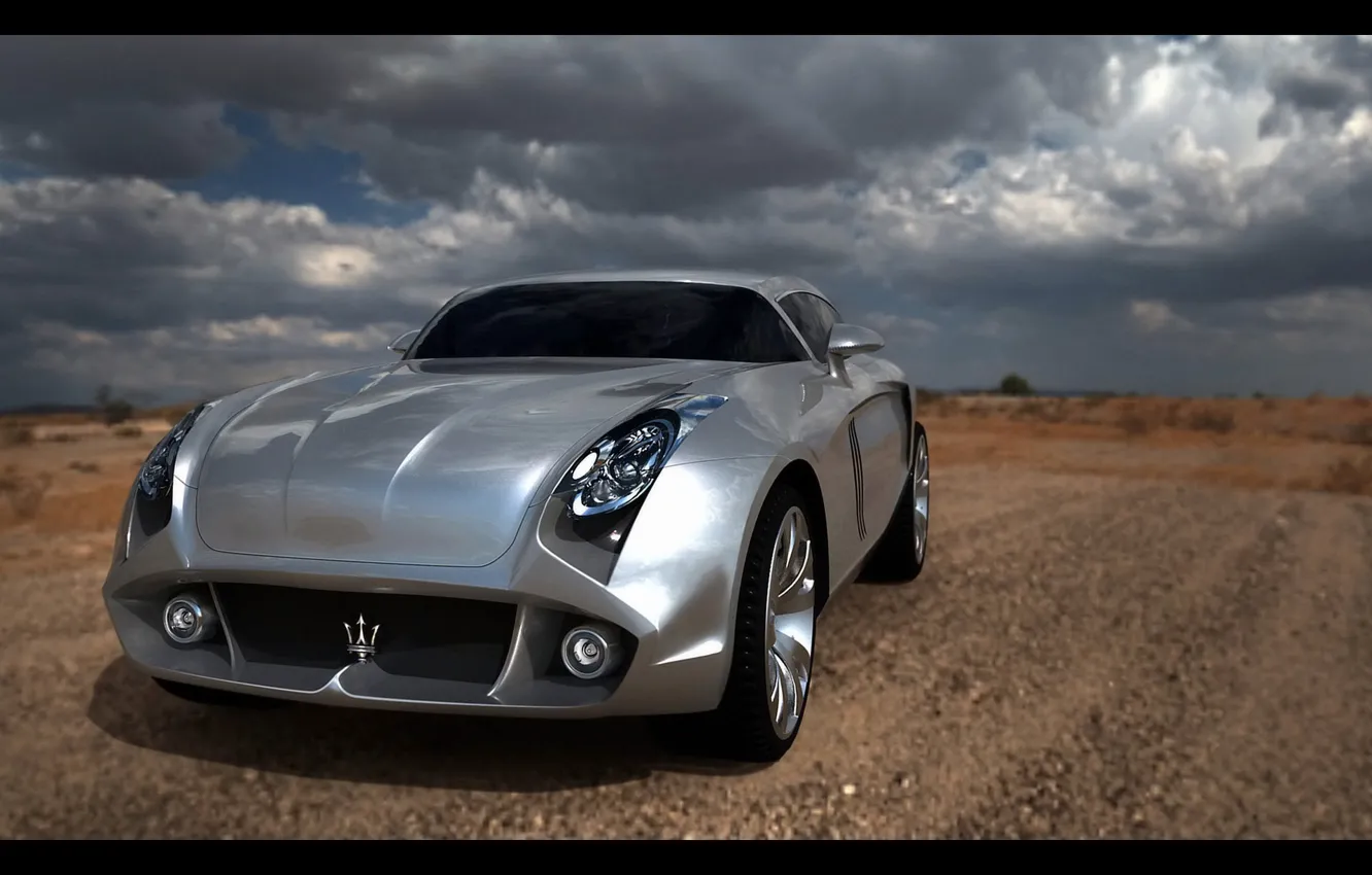 Фото обои maserati, design, 2009, kuba, concept-by