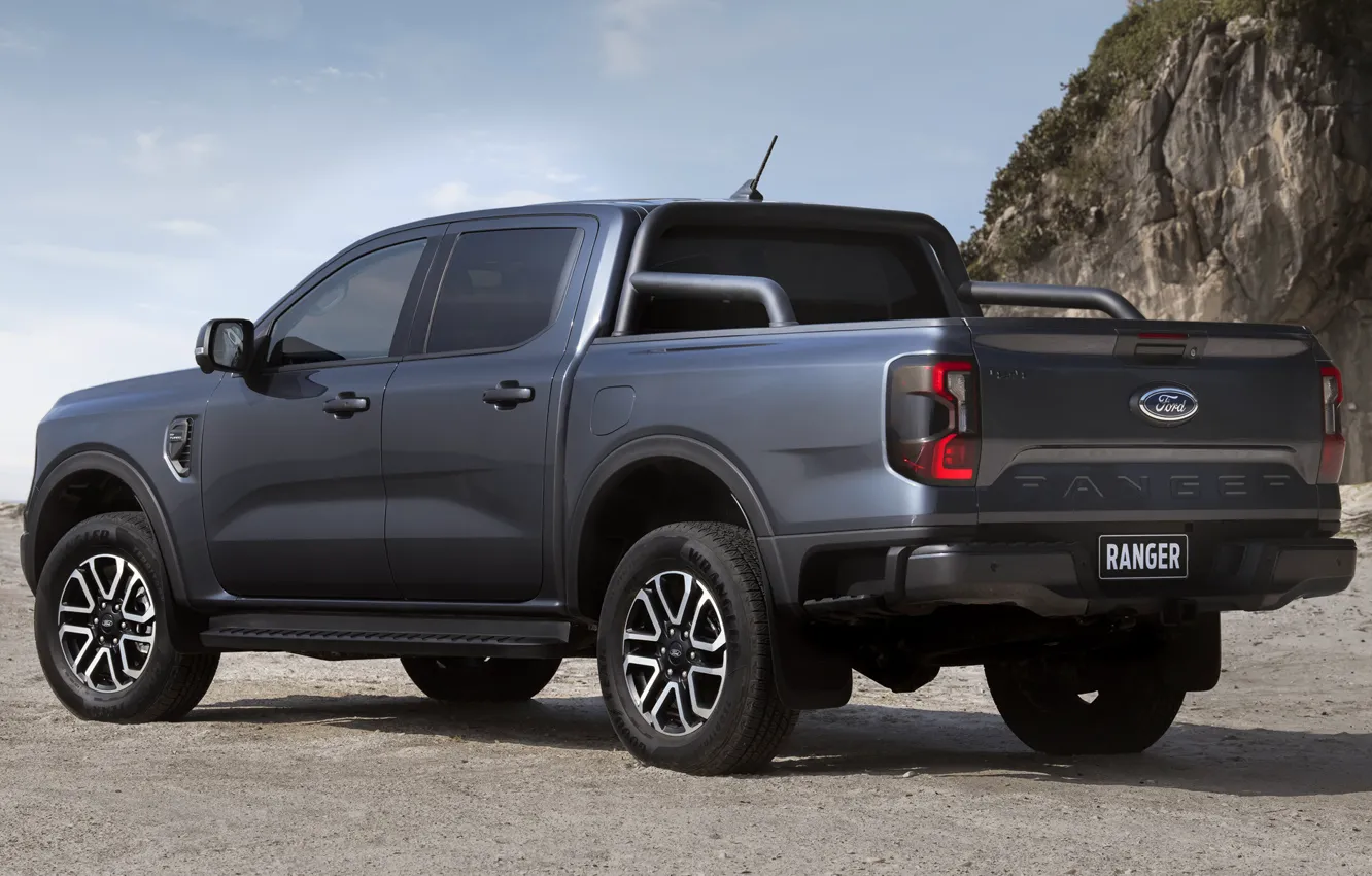 Фото обои Ford, Sport, Ranger, Double Cab, 2022, Ford Ranger Sport Double Cab