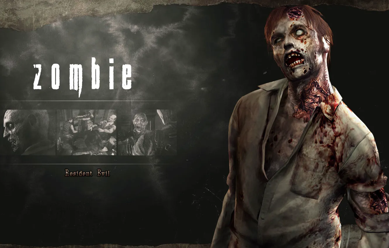 Фото обои Zombie, Resident Evil HD Remaster, Steam Trading card