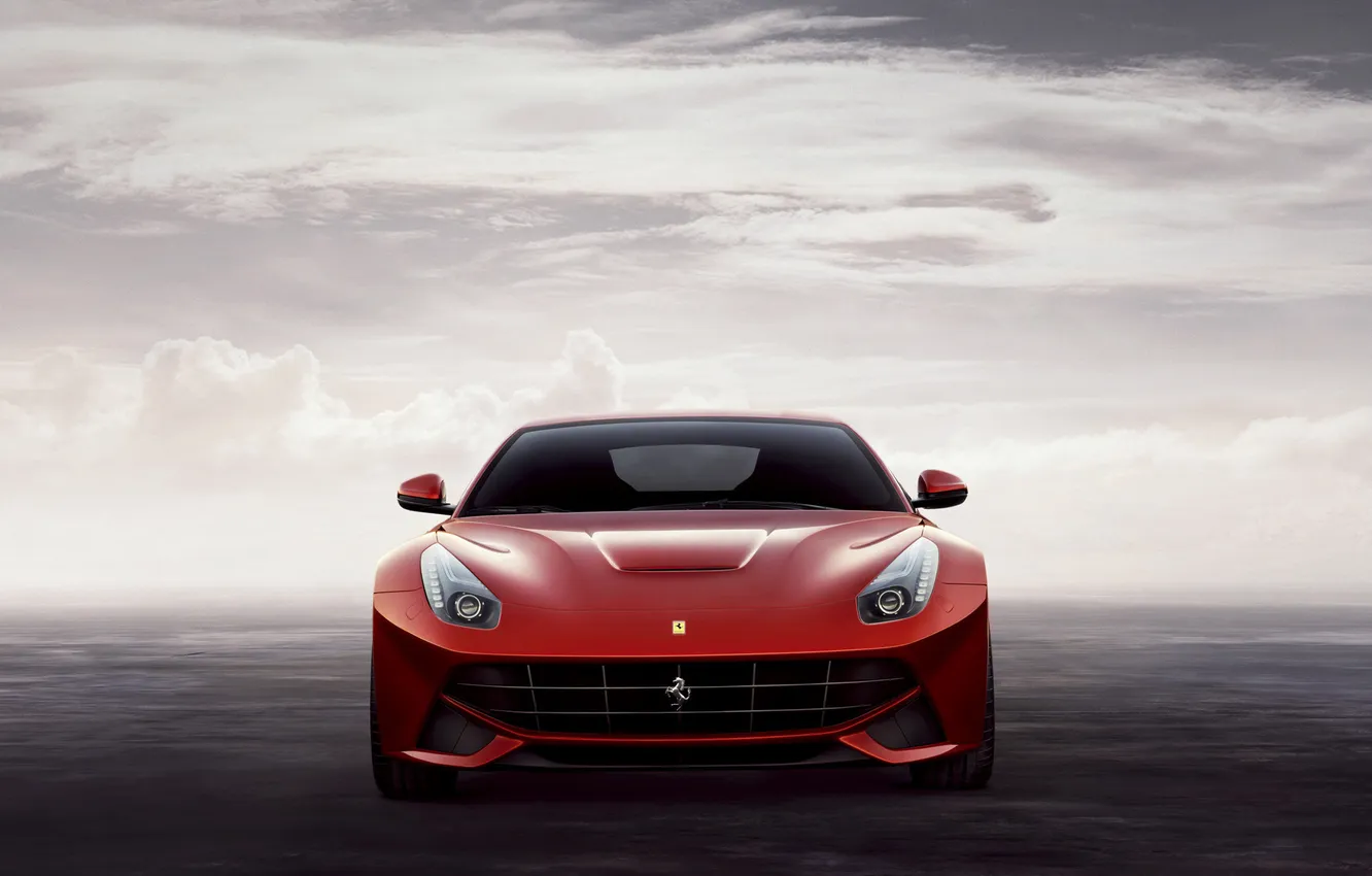 Фото обои машина, Феррари, Ferrari, red, auto, Italia, Berlinetta, F12