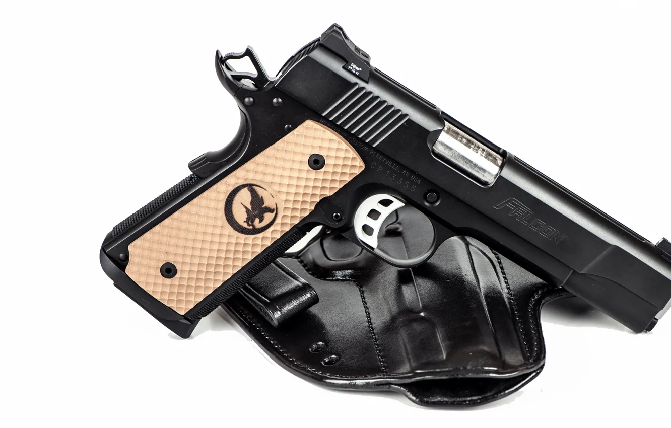 Фото обои кобура, custom, usa, Falcon, 1911, .45, nighthawk