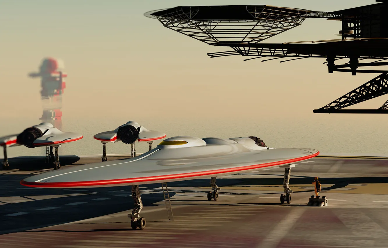 Фото обои аппарат, Strato-jets, monococque platform