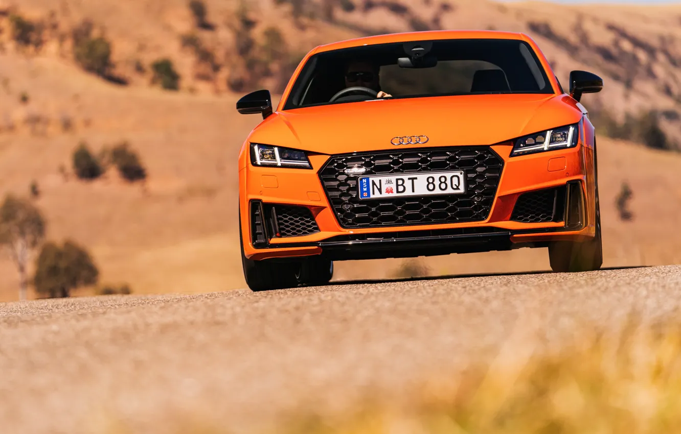 Фото обои Audi, front, Audi TTS Coupe, TT