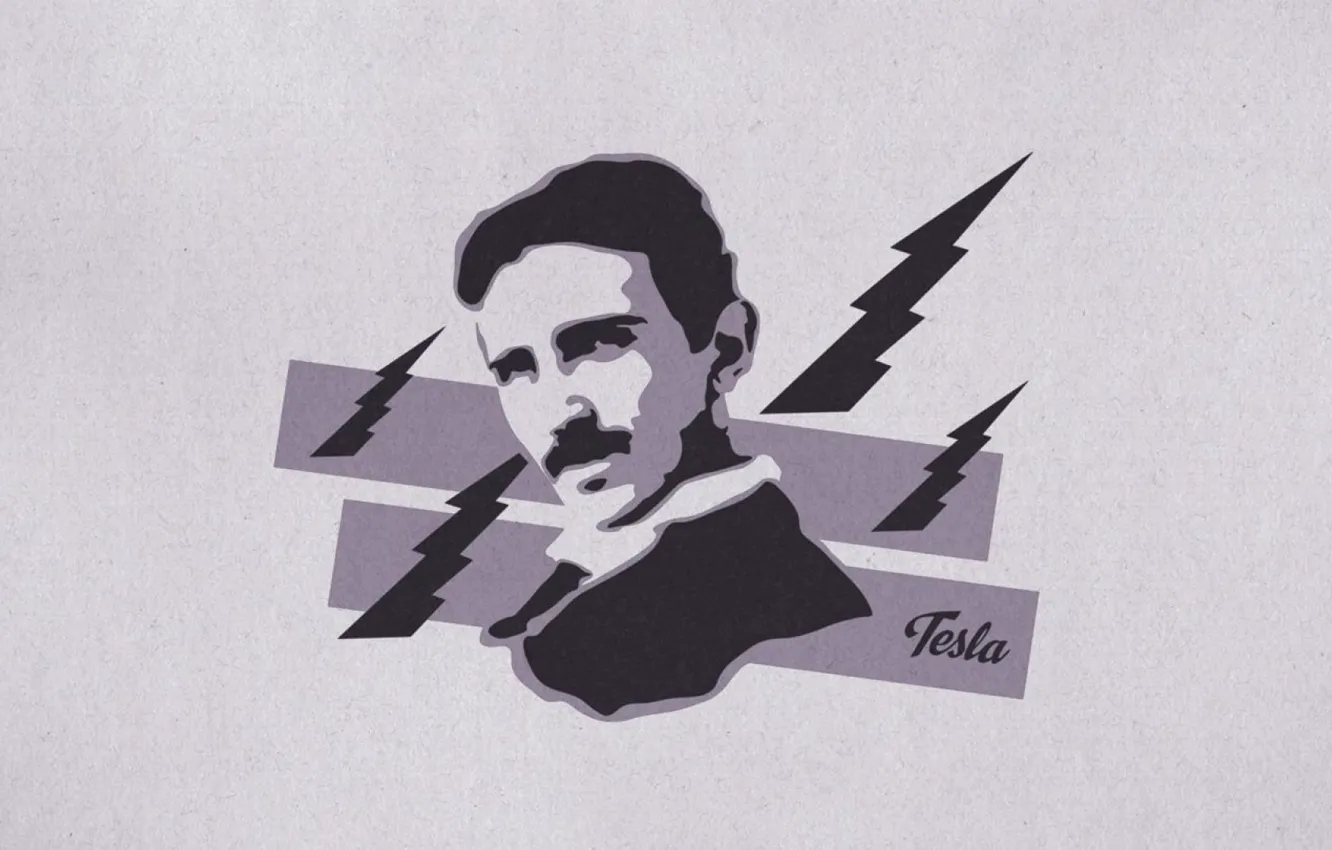 Фото обои man, scientist, Nicola Tesla