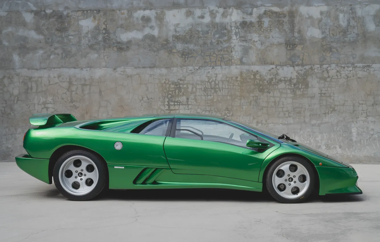 Фото обои Lamborghini, ламбо, вид сбоку, Diablo, Lamborghini Diablo SE30