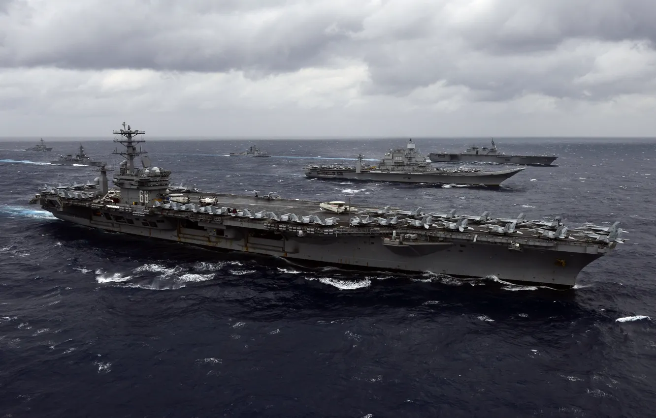 Фото обои оружие, армия, USS Nimitz