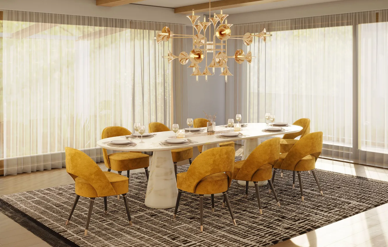 Фото обои дизайн, стиль, комната, интерьер, столовая, Unveiling the Top Dining Room Design Trends, 2025 Design Trends