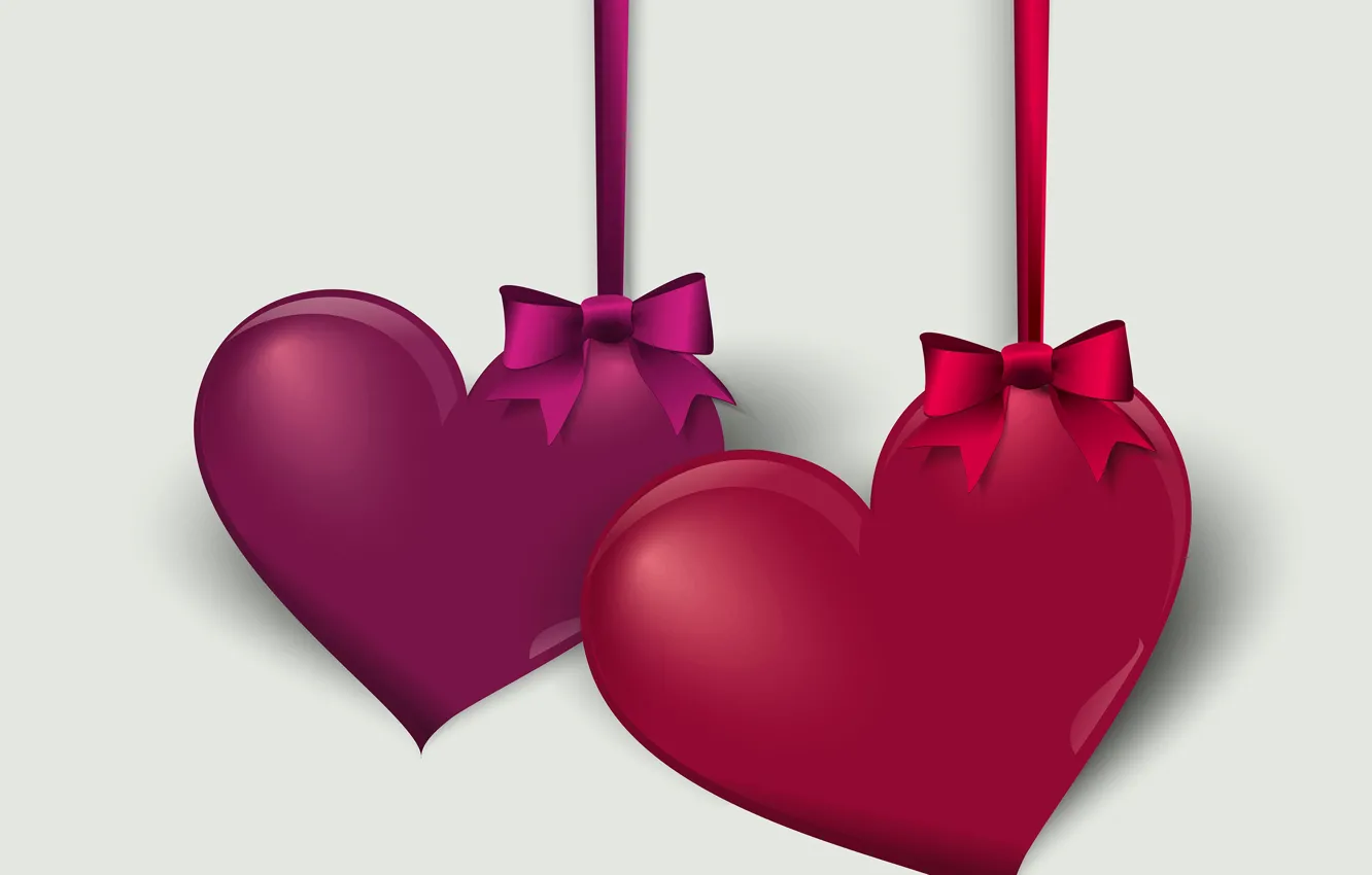 Фото обои сердце, графика, вектор, Valentine's Day