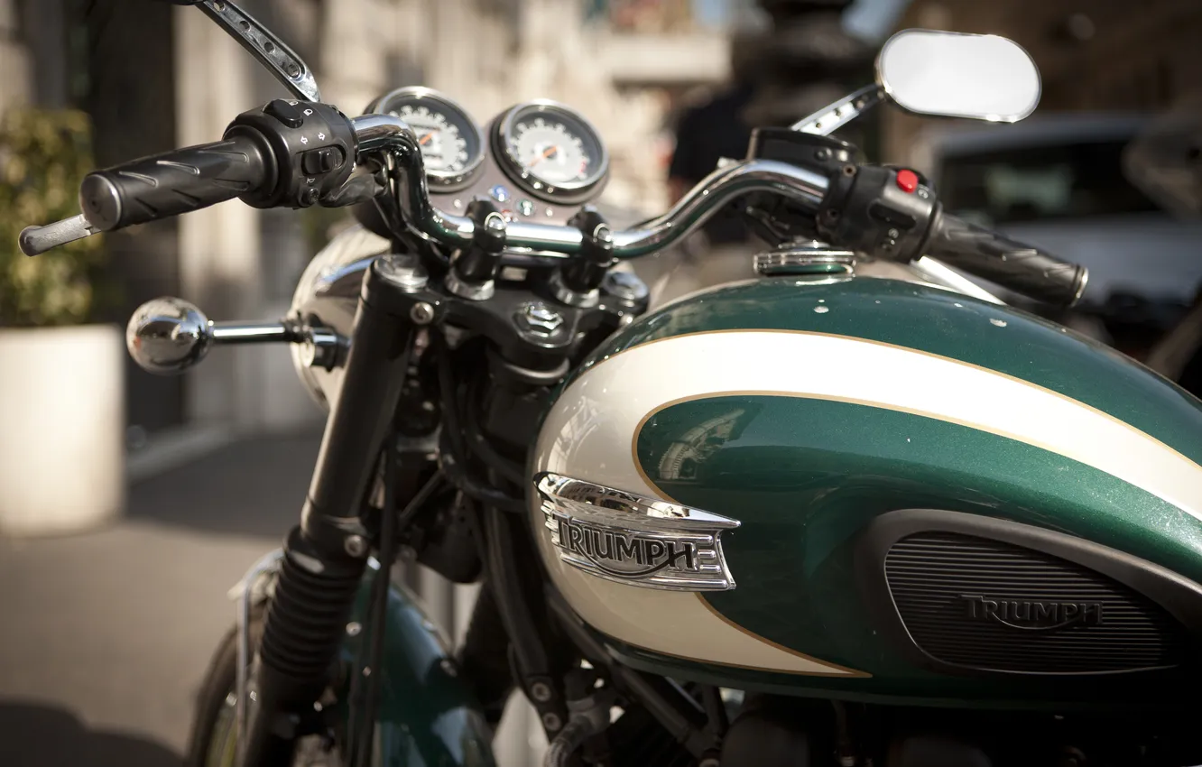 Фото обои мотоцикл, Triumph, Triumph Motor Company