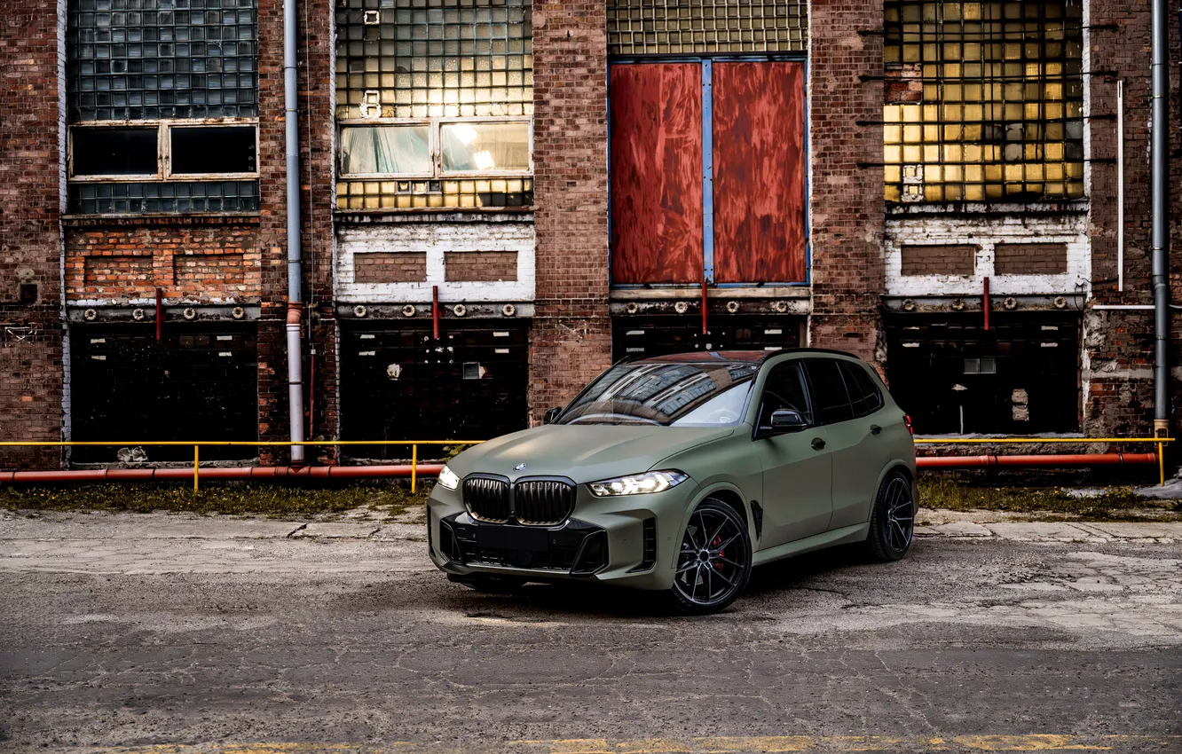 Фото обои BMW, Front, 4x4, BMW X5