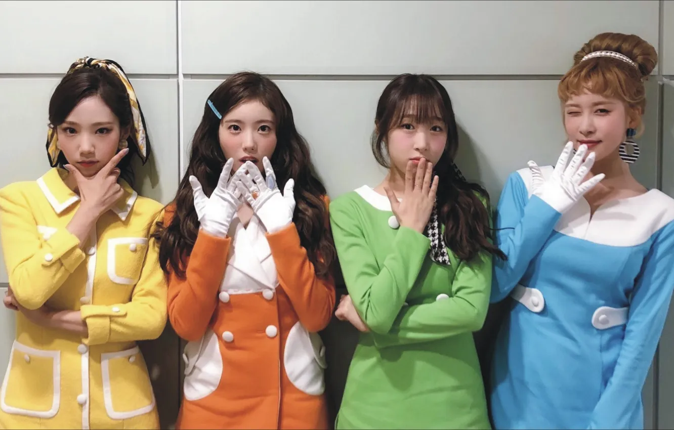 Фото обои dolls, four, K-pop, musical group, Asian girls, WJSN Chocome
