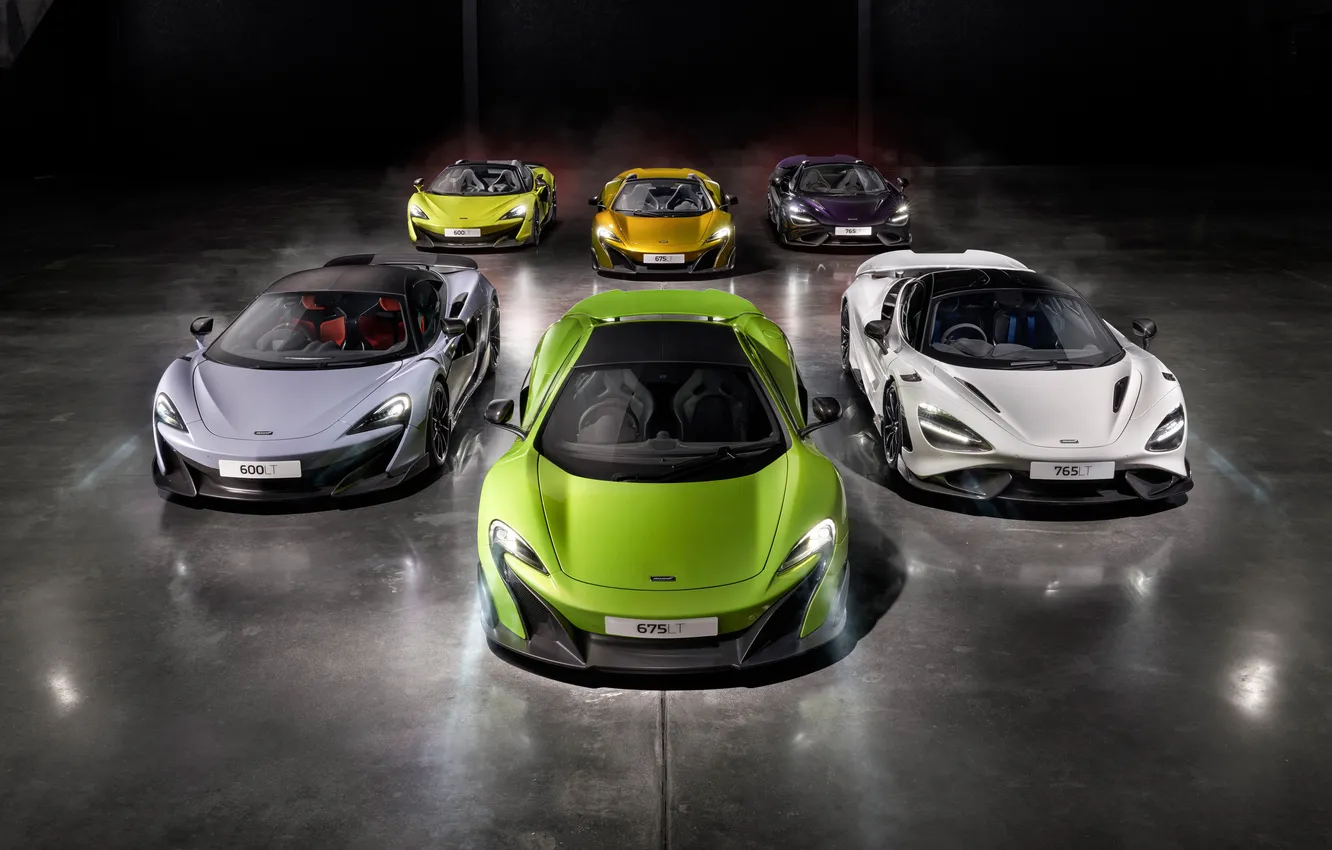 Фото обои суперкар, supercar, Mclaren, Mclaren 600 LT, Mclaren 675 LT, Mclaren 765 LT