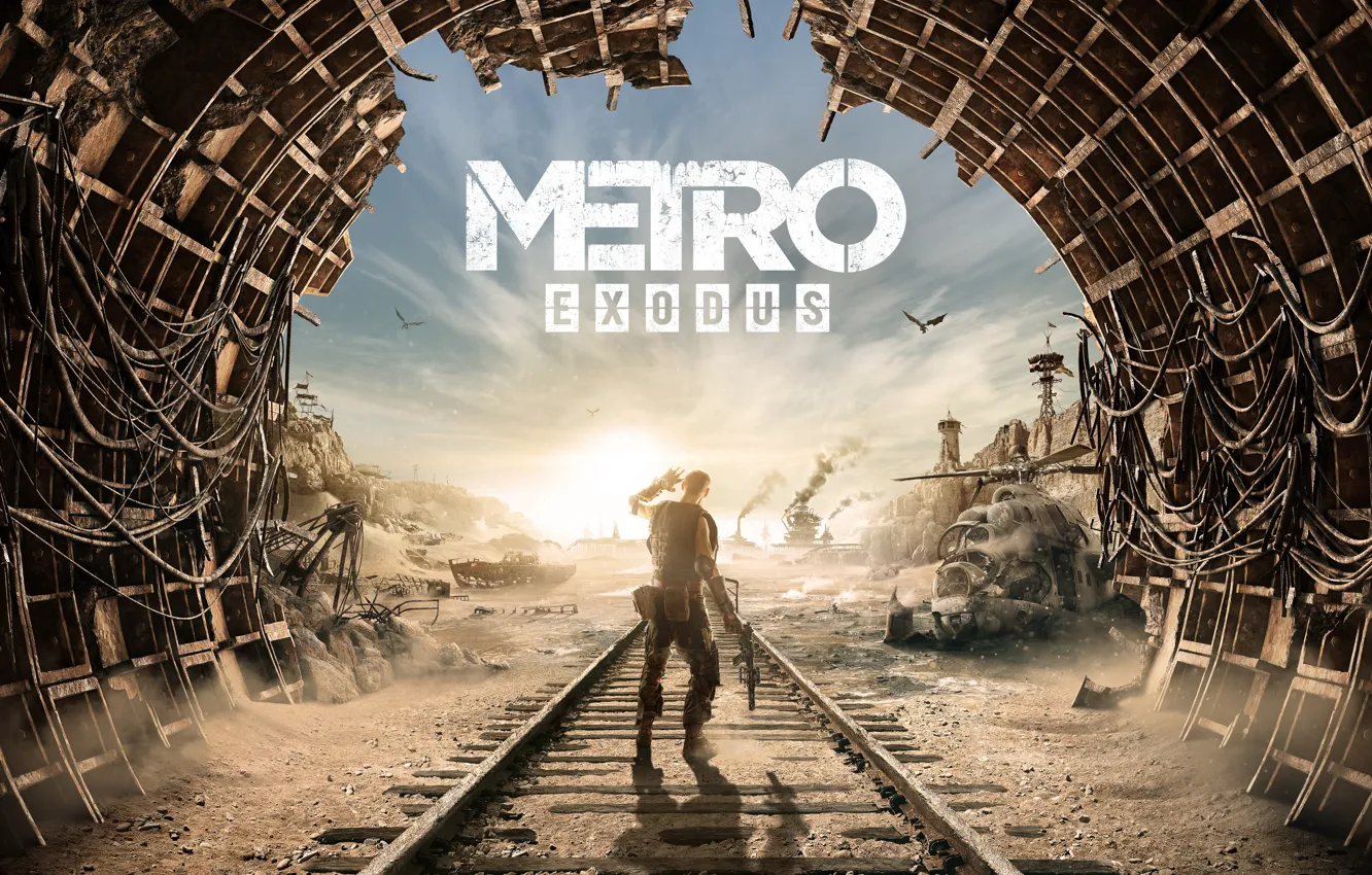 Фото обои Арт, Metro, 4A Games, Deep Silver, Exodus, Metro Exodus, Артём