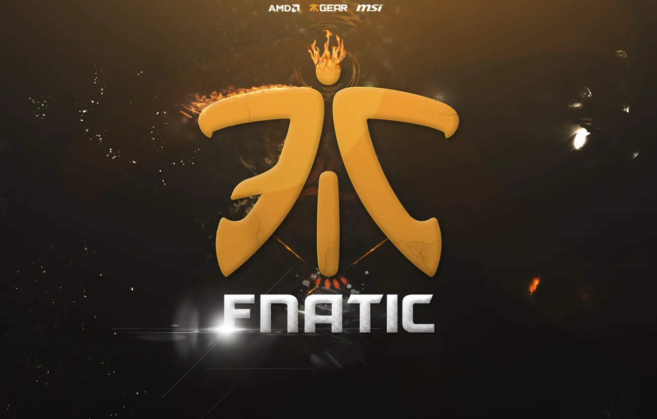 Фото обои Team, Counter-Strike: Global Offensive, CS:GO, Fnatic, get_right, olofmeister, f0rest, Team Fnatic