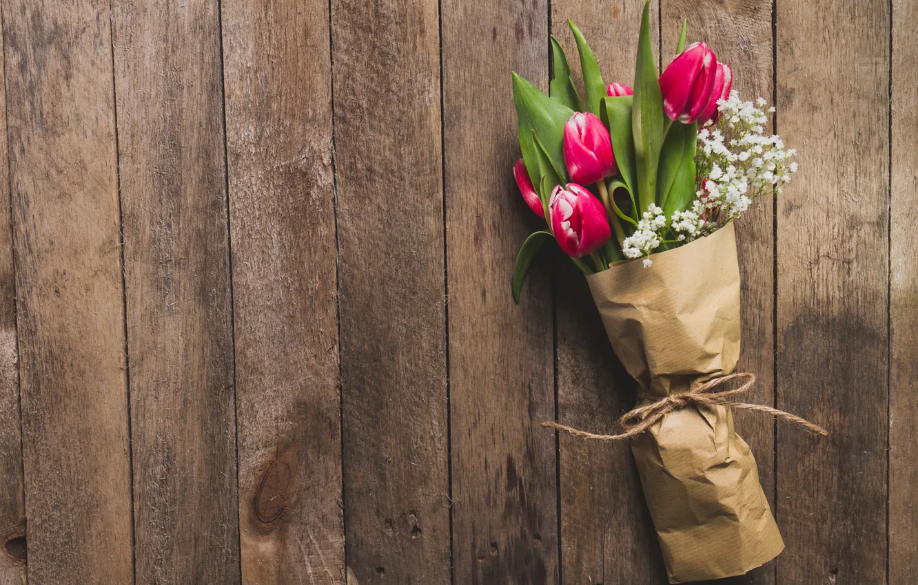 Фото обои цветы, букет, тюльпаны, Valeria Aksakova