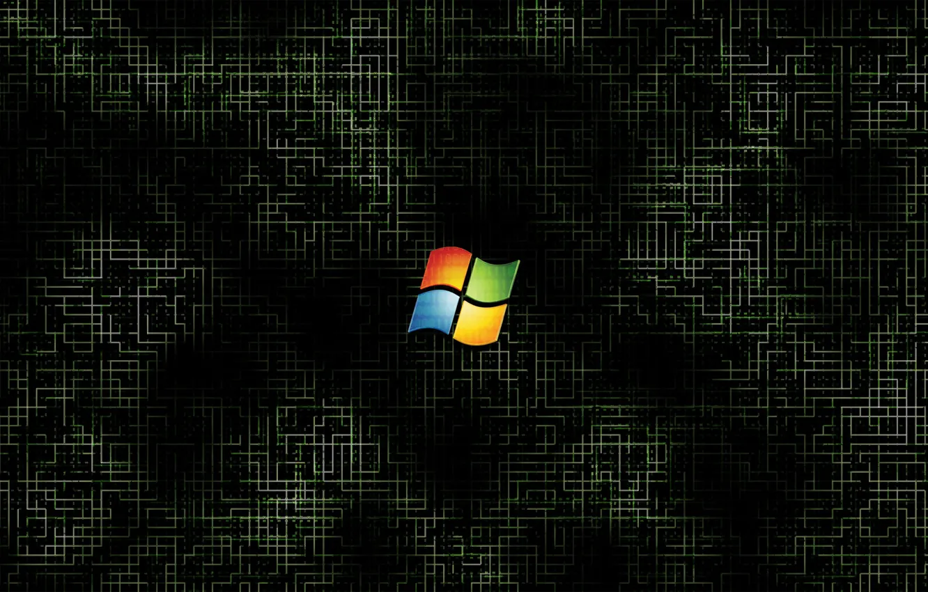 Фото обои Windows, Microsoft, Эмблема