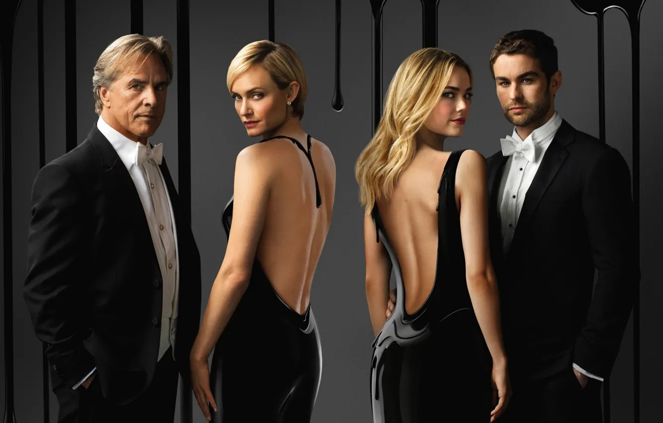 Фото обои стиль, четверо, мужчины, герои сериала, television series, шарм, Blood and Oil, красивые женщины