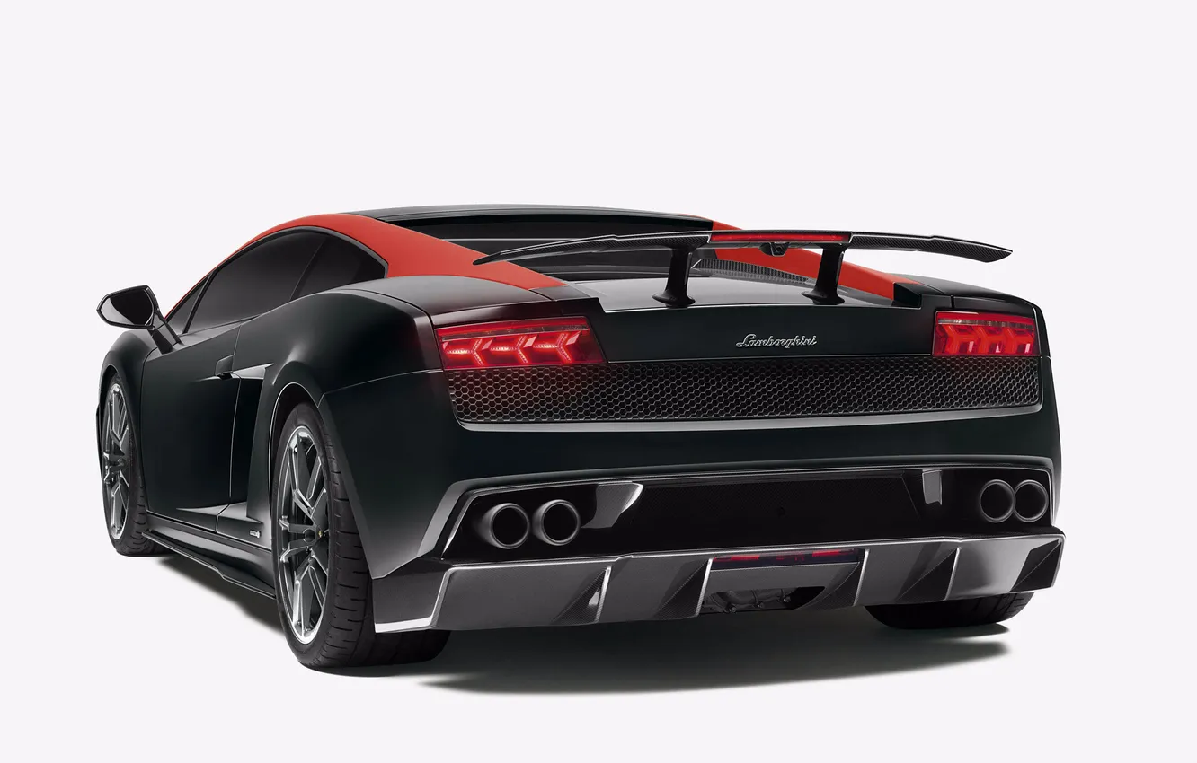 Фото обои тюнинг, Lamborghini, спойлер, вид сзади, галлардо, Edizione Tecnica, Gallardo LP560-4