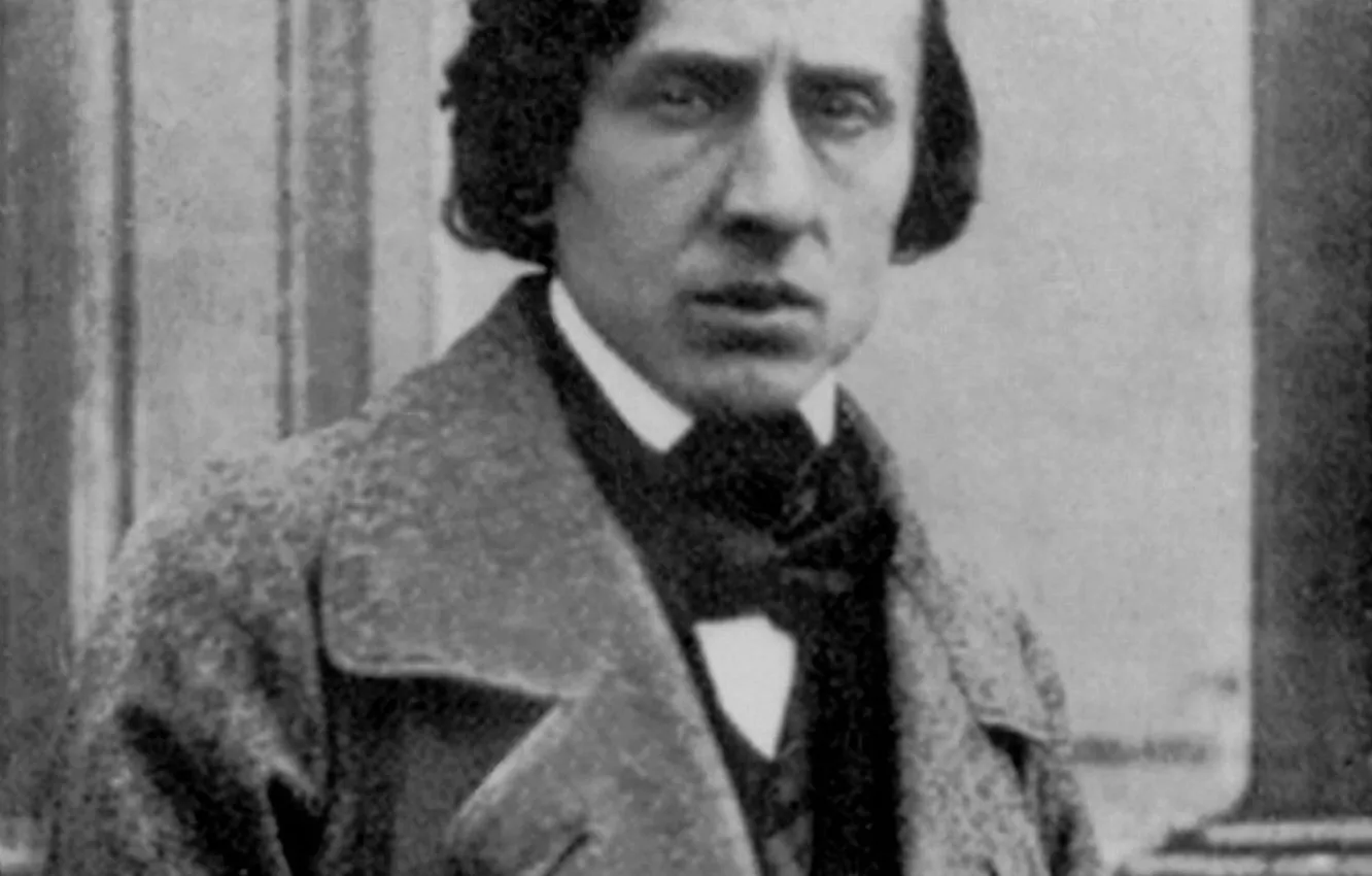 Фото обои романтик, композитор, пианист-виртуоз, Фредерик Франсуа Шопен, Frederick Chopin, представитель романтизма