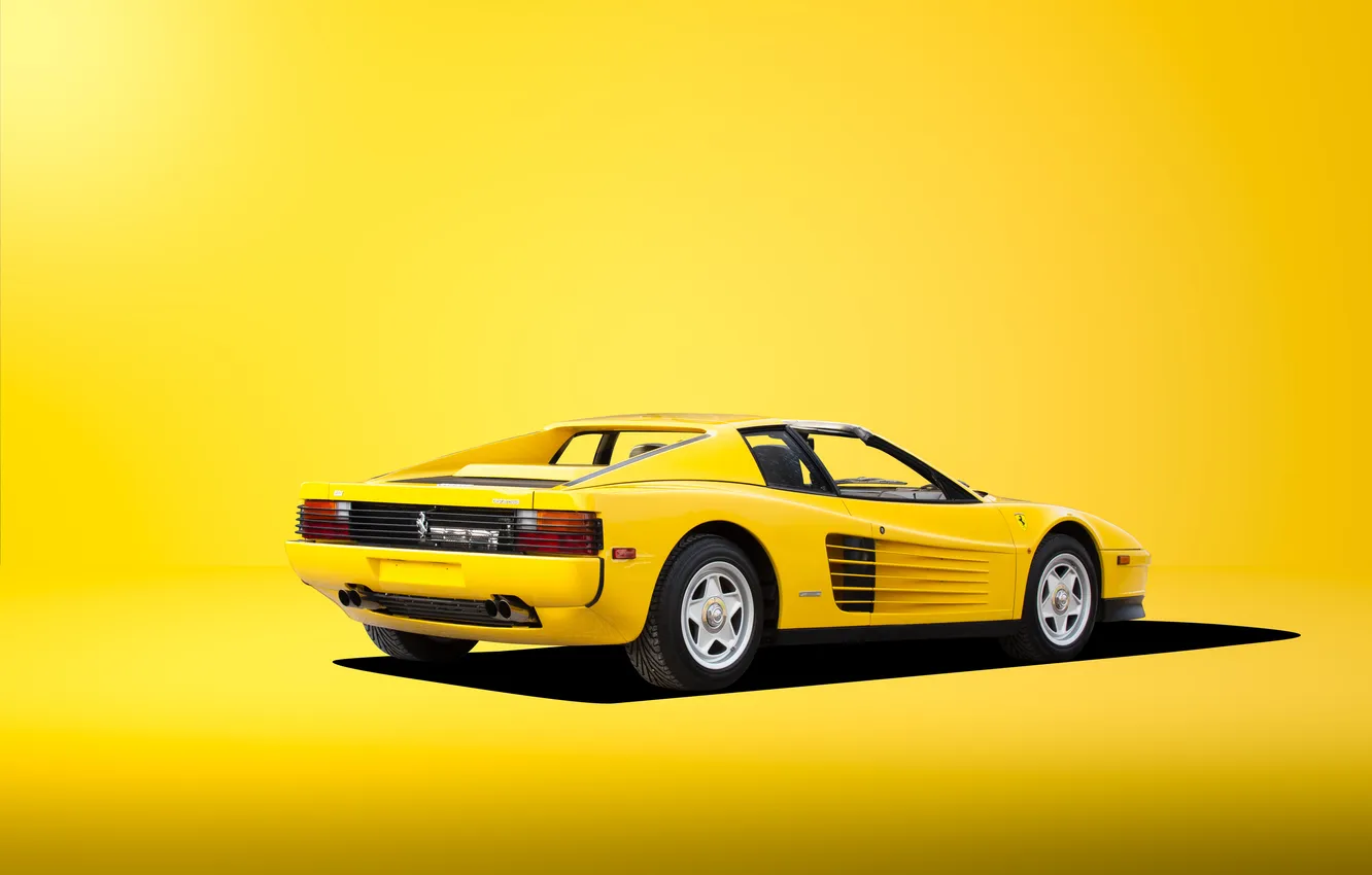 Фото обои Ferrari, Testarossa, 1985, Ferrari Testarossa Targa by EBS