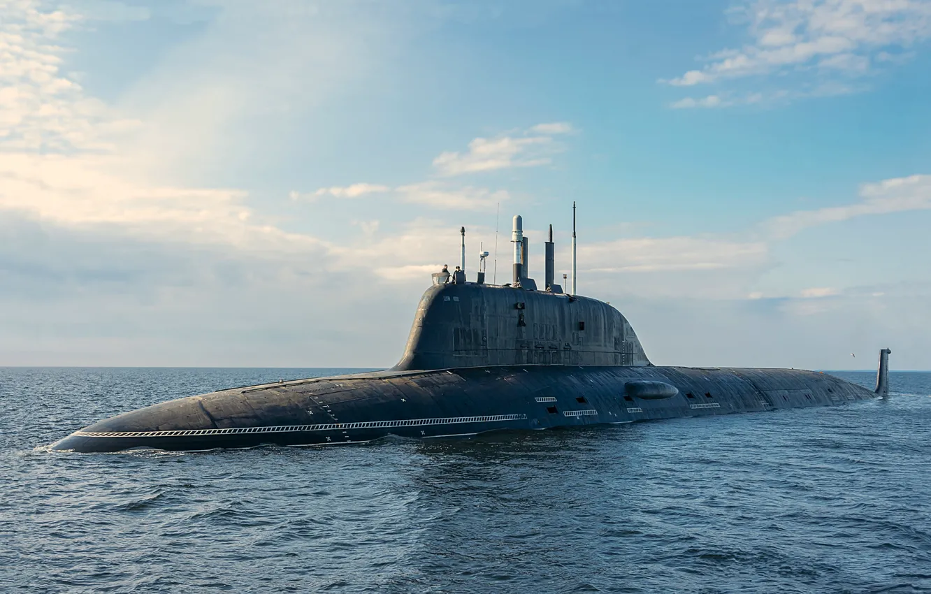 Фото обои субмарина, Ясень М, проект 885М