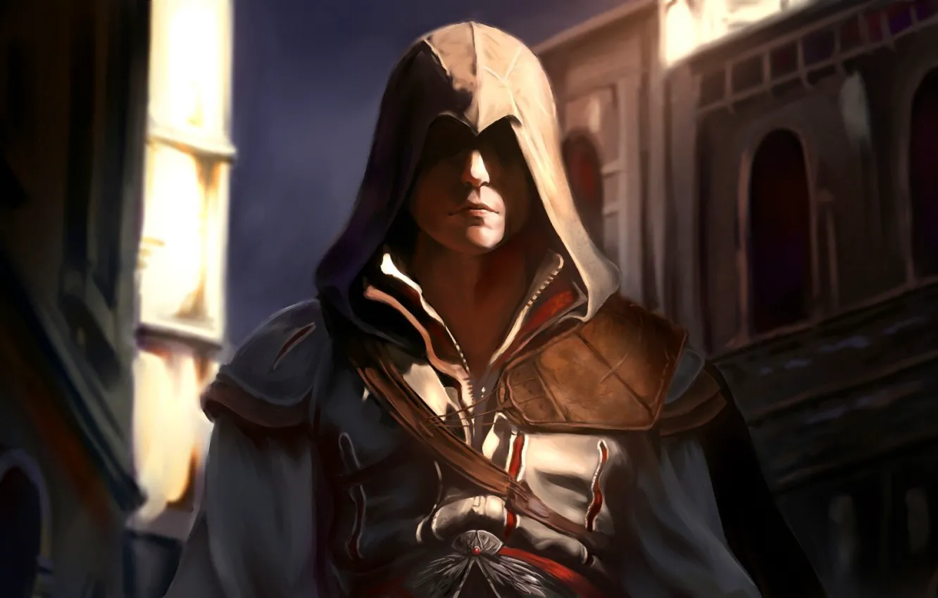 Фото обои игры, арт, assassins creed, assassin