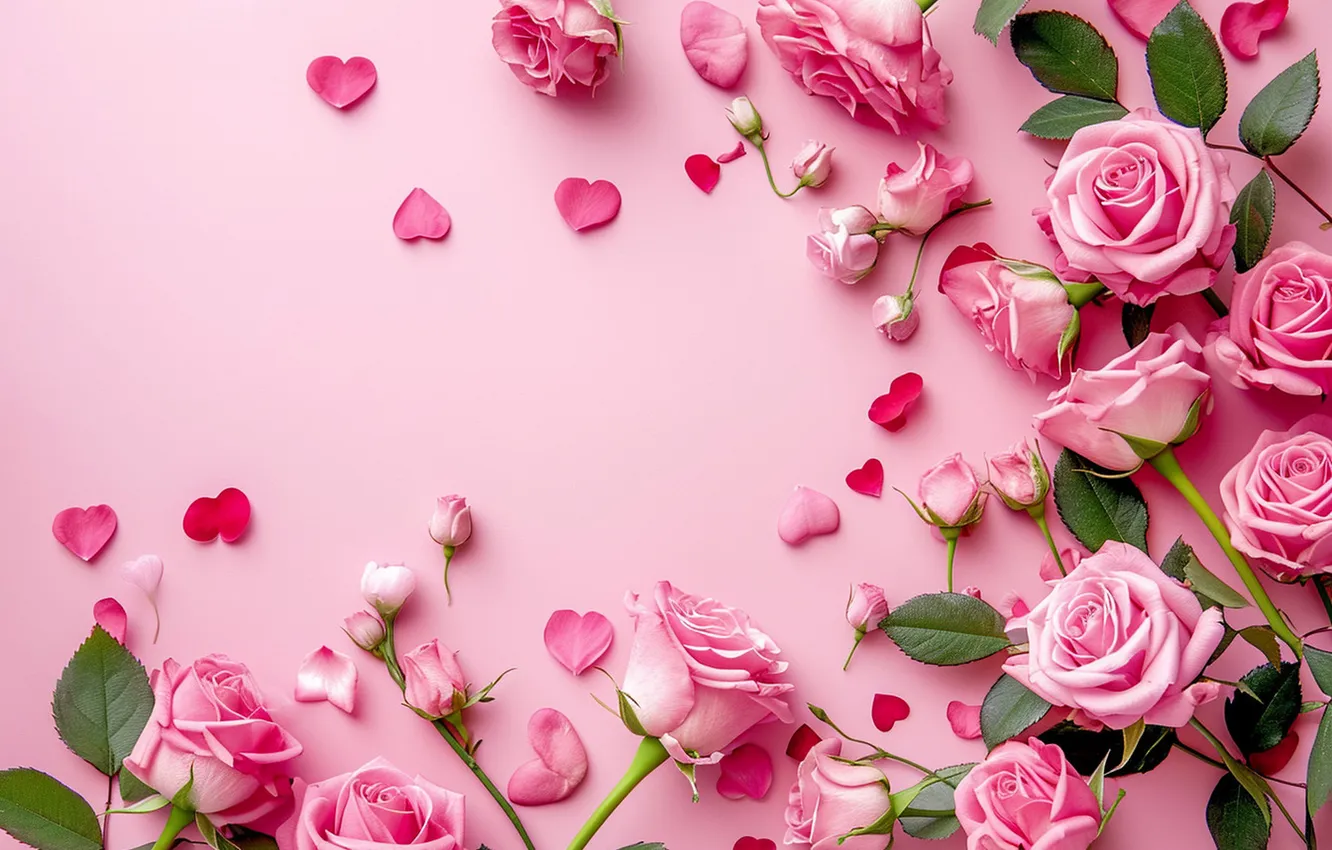 Фото обои любовь, цветы, романтика, сердце, розы, букет, love, happy