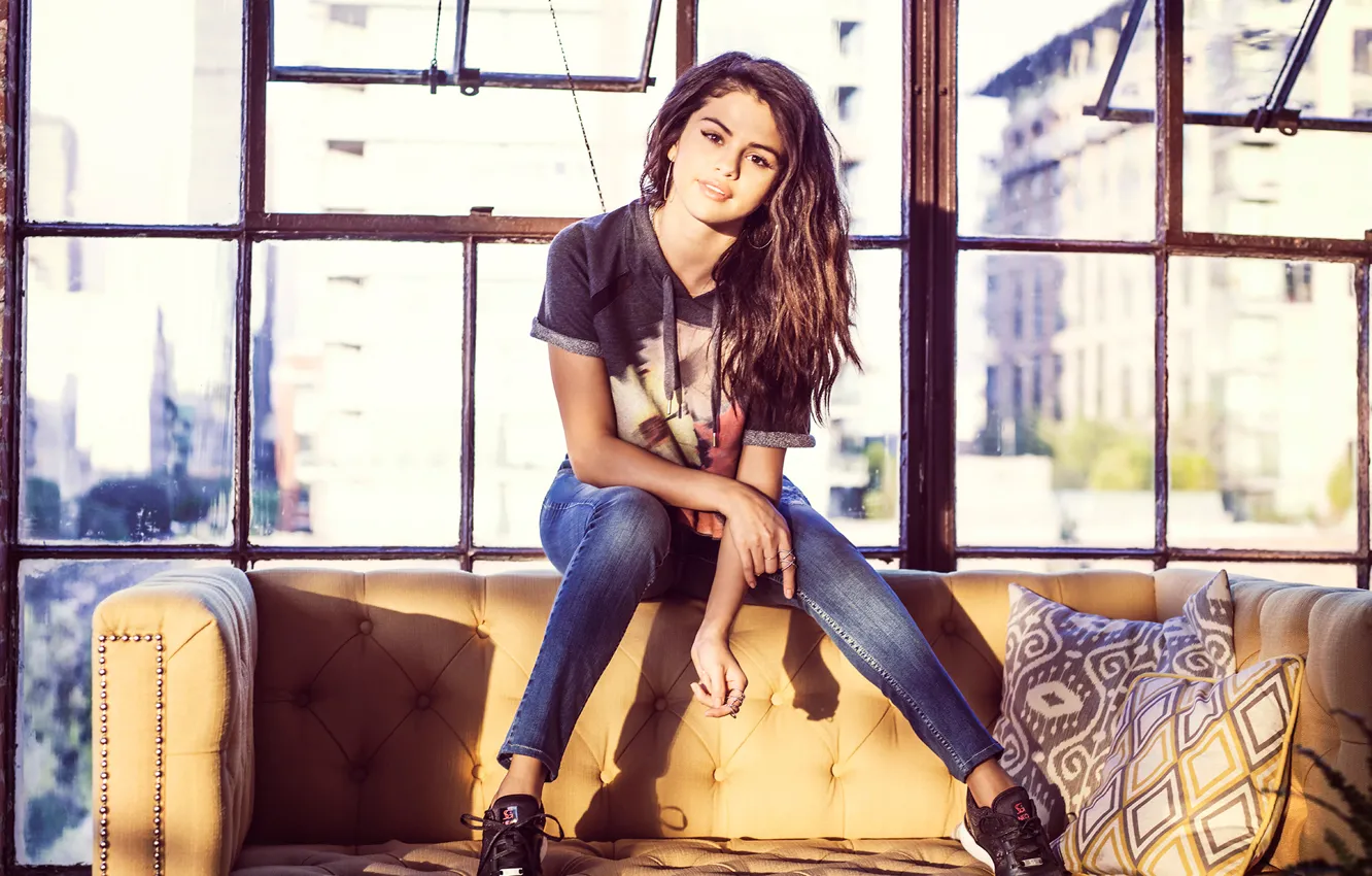Фото обои Neo, фотосессия, Селена Гомес, Selena Gomez, 2015, бренда Adidas, для коллекции одежды