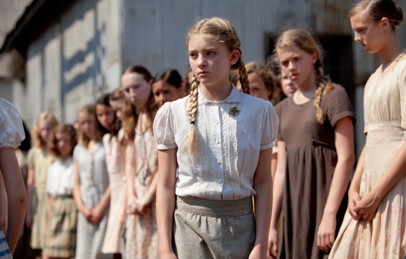 Фото обои Голодные игры, The Hunger Games, Primrose Everdeen, Willow Shields