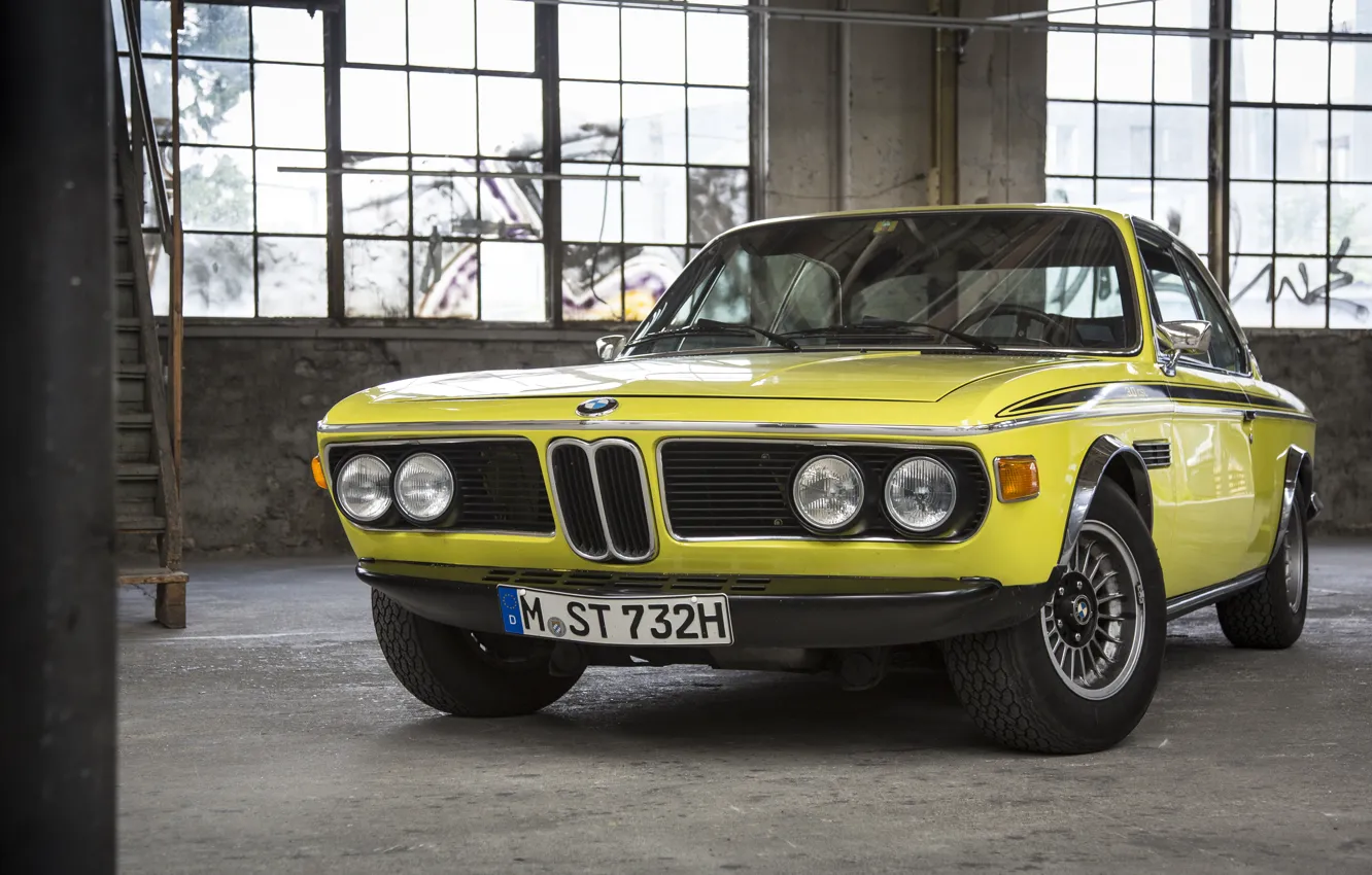 Фото обои бмв, купе, BMW, 1971, Coupe