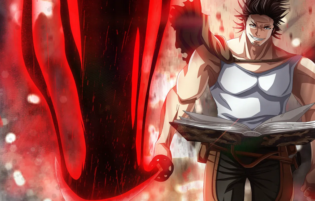 Фото обои sword, anime, ken, blade, manga, strong, muscular, mahou