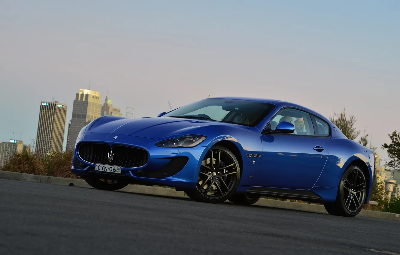Фото обои Maserati, GranTurismo, мазерати, Pininfarina, 2015, MC Sportline
