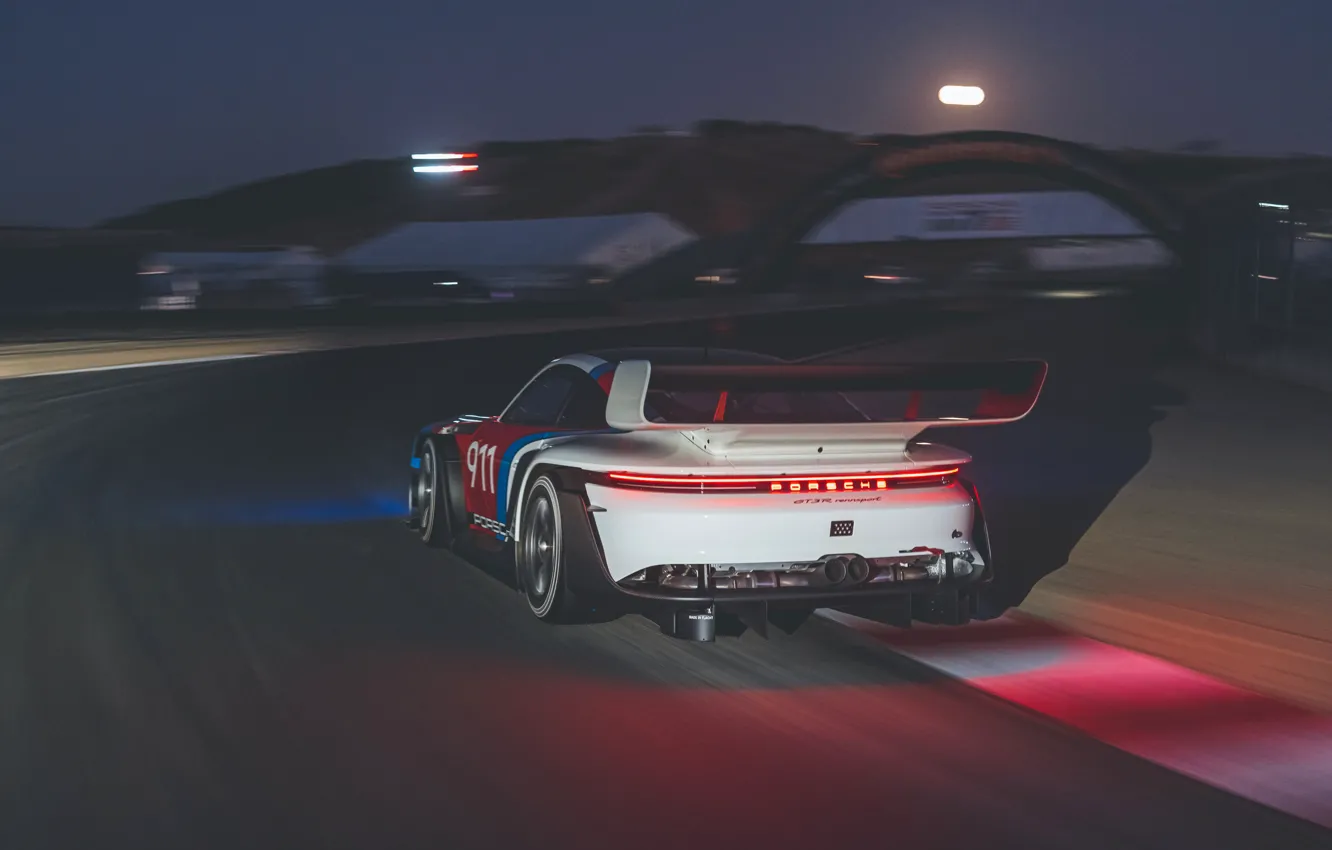 Фото обои 911, Porsche, racing track, Porsche 911 GT3 R rennsport
