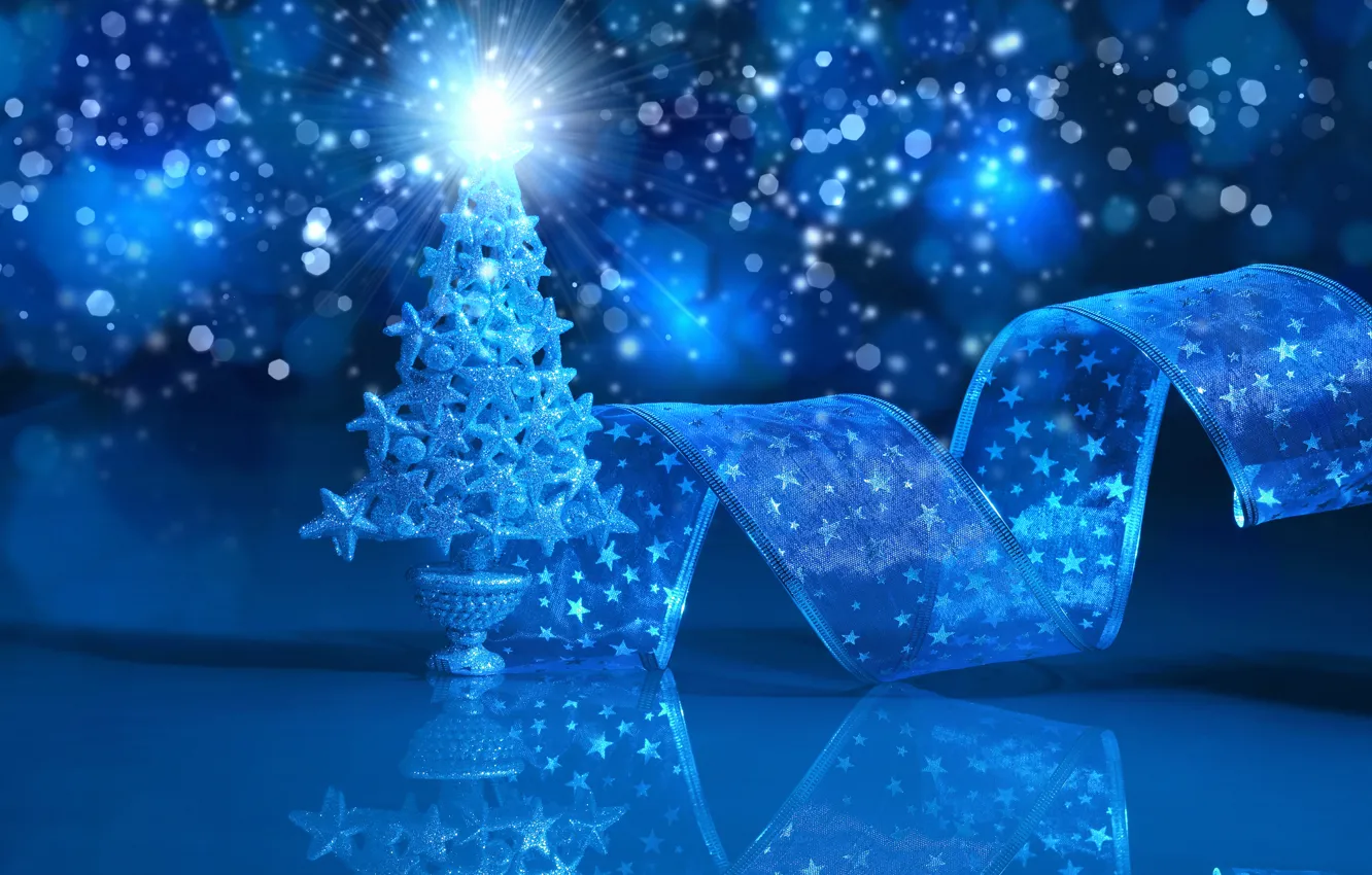 Фото обои зима, украшения, праздник, новый год, рождество
