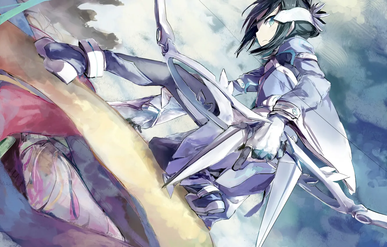 Фото обои девушка, доспехи, Yuuki Yuuna wa Yuusha de Aru