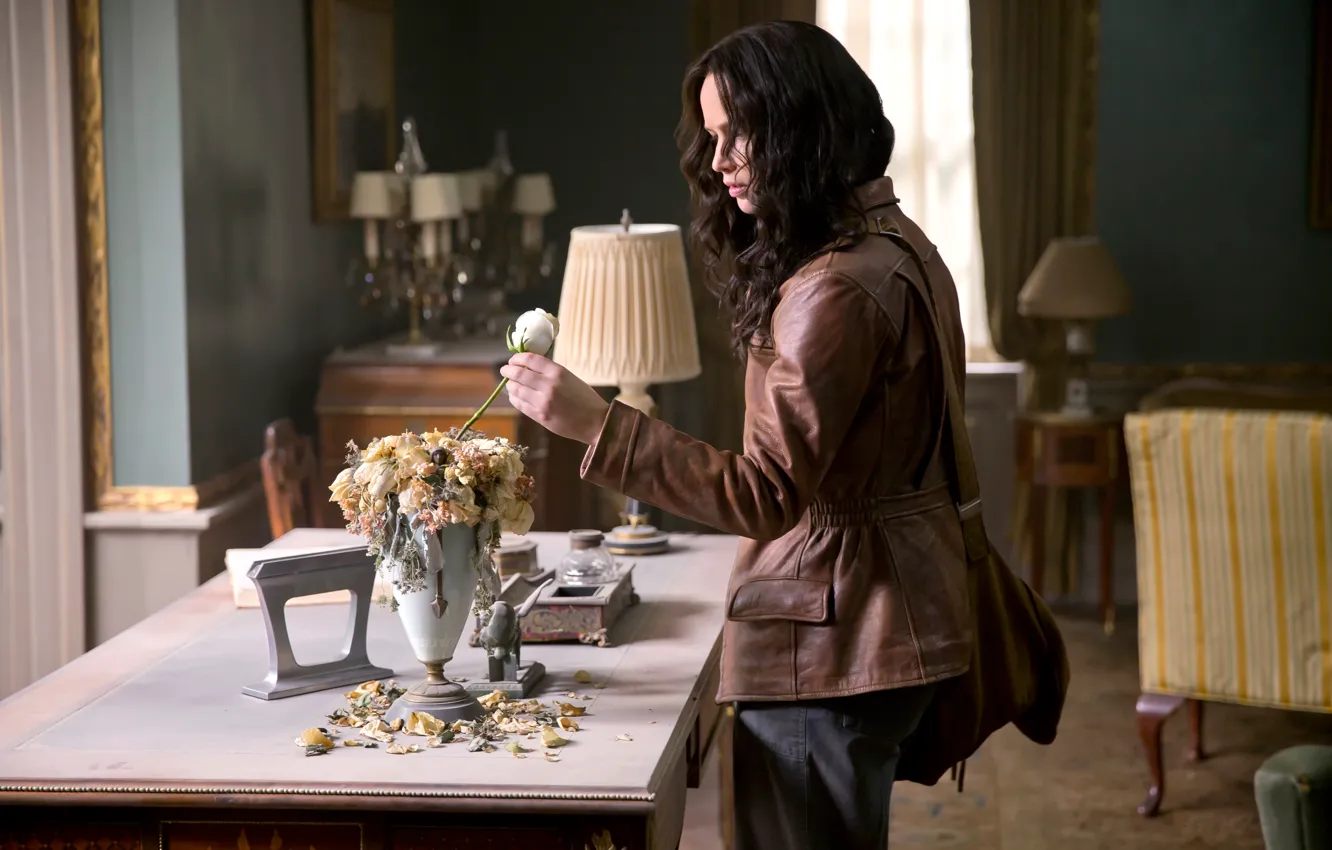 Фото обои Jennifer Lawrence, Katniss, The Hunger Games:Mockingjay, Голодные игры:Сойка-пересмешница