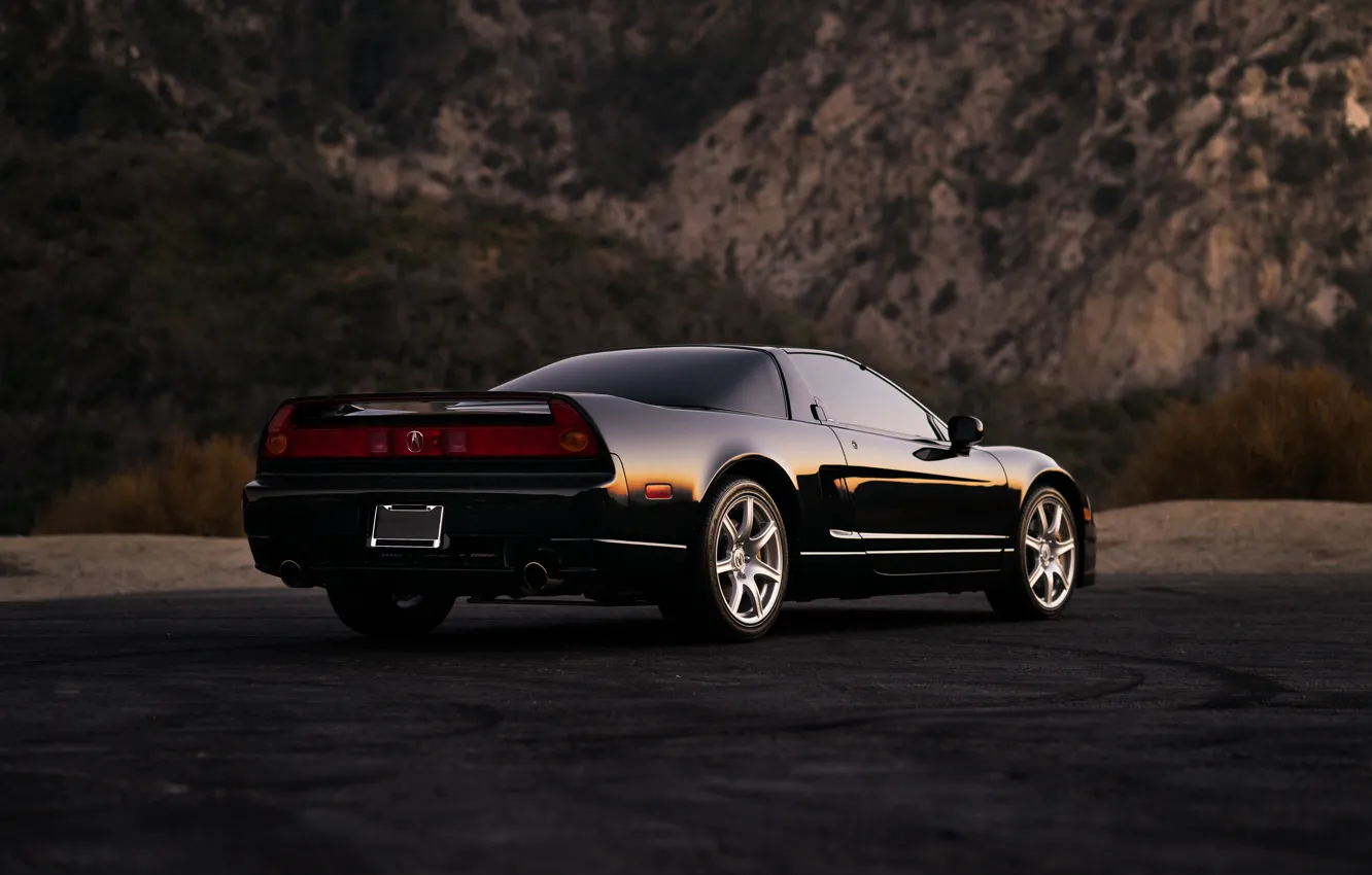 Фото обои Acura, NSX, rear view, Acura NSX-T