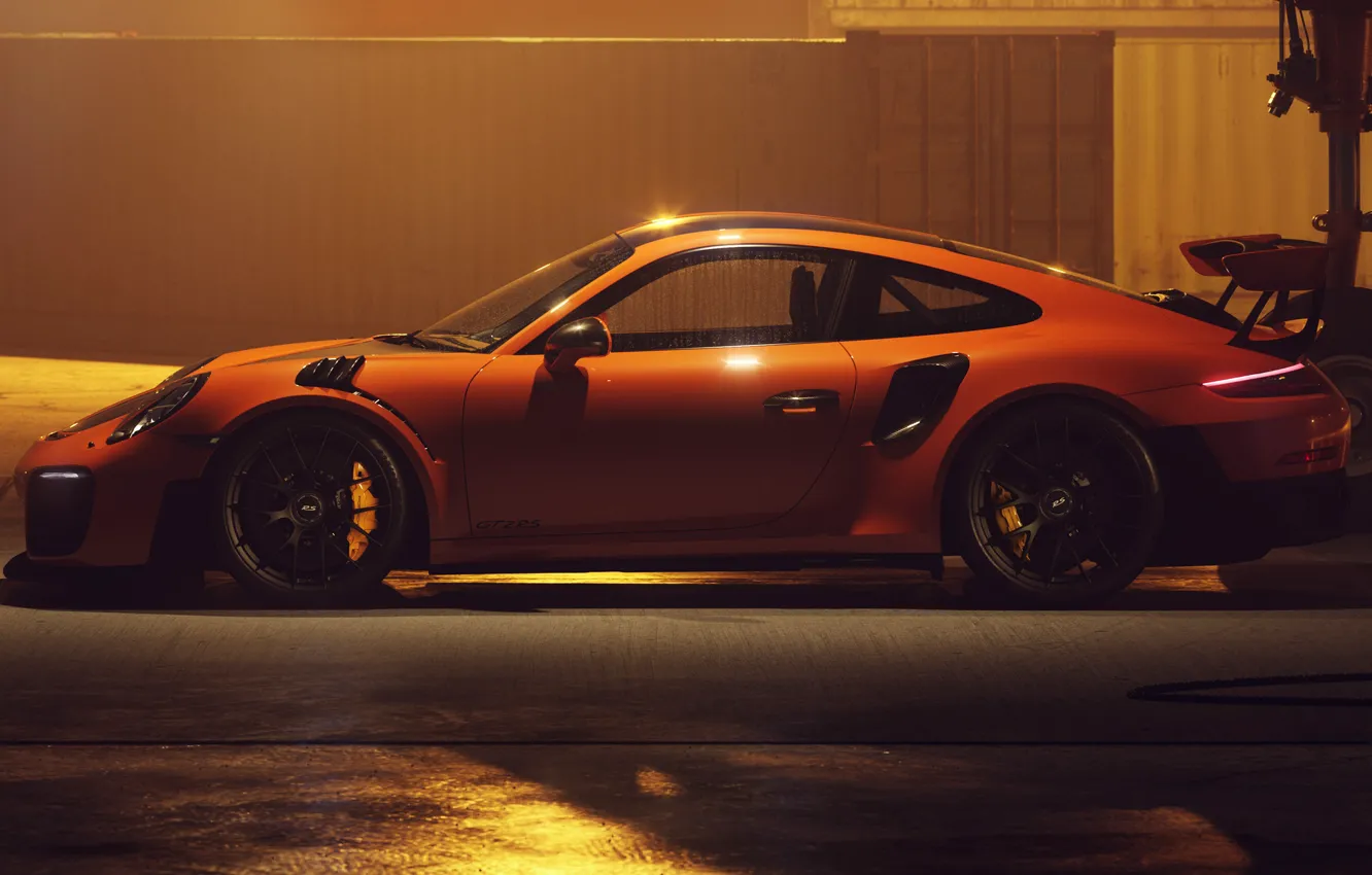 Фото обои 911, Porsche, 2018, GT2 RS