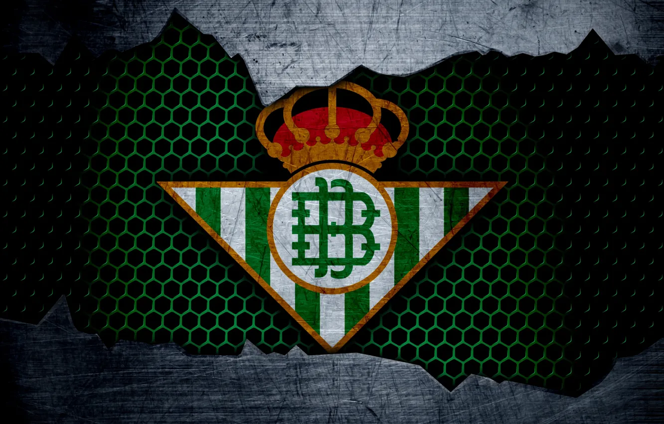 Фото обои wallpaper, sport, logo, football, Real Betis