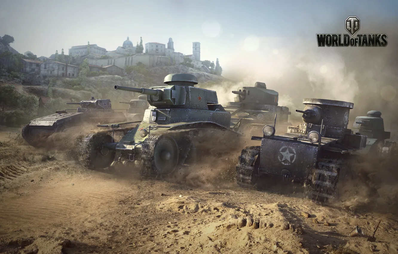Фото обои песок, техника, бой, грязь, песочница, танки, World of tanks, провинция